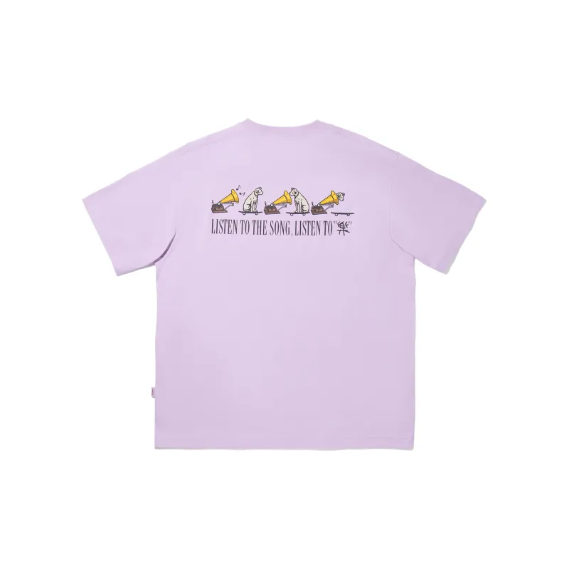 LiNing T Shirt Men's Dusk Purple-1