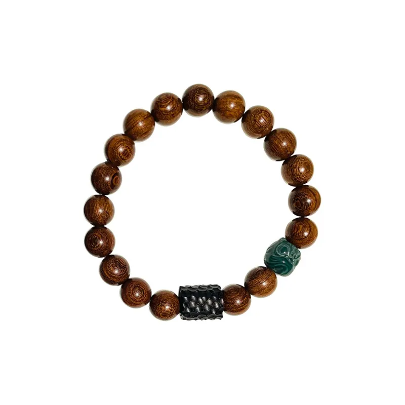 Zhiyi Golden Sandalwood Bracelets Unisex-6