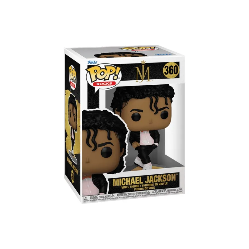 Funko Rock Musician Michael Jackson Billy Jean Chibi Figures-1