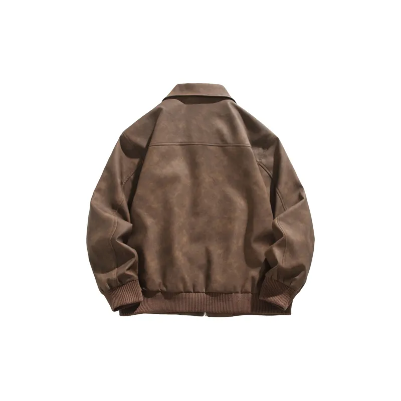 ACUOD BY CHANU Trendy Brand Luxury Streetwear Cool Motorcycle Jacket Coat Unisex-6
