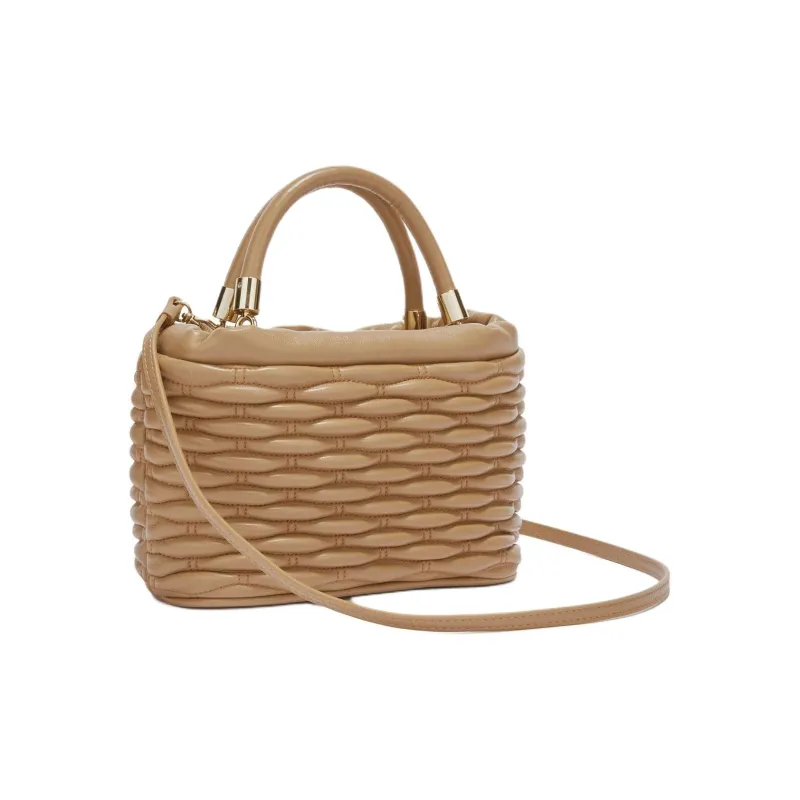 Furla Calfskin Shoulder Bag Crossbody Bag Handbag Mini Women's Desert-1