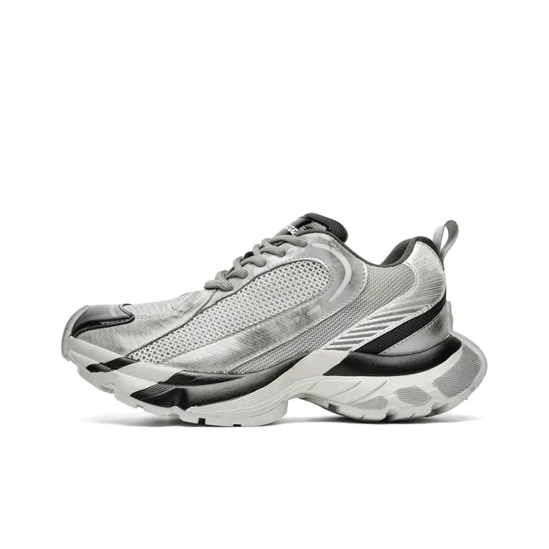 KUNGFUDEER Freedom Defined Low-Top Chunky Sneakers Men's-0