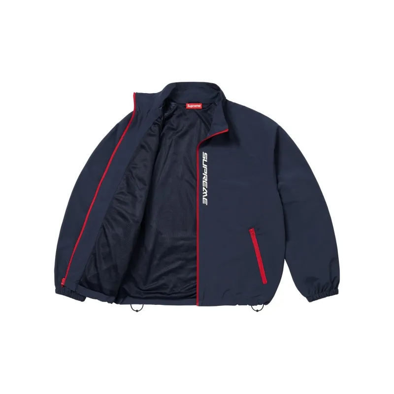 Supreme Contrast Zip Track Jacket-5