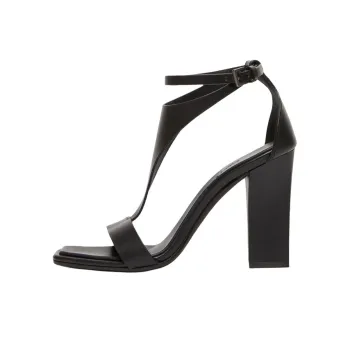 MaxMara One Strap Sandals Women's Black