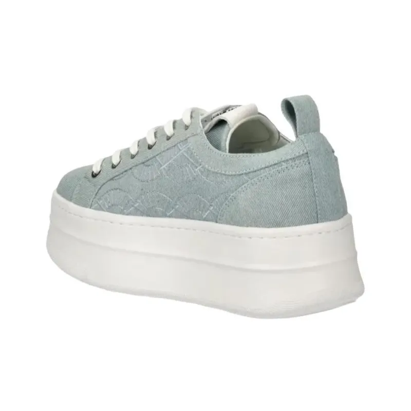 KARL LAGERFELD Kobo III Low Top Skateboard Shoes Women's Blue-3