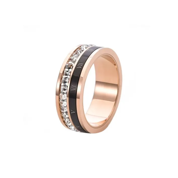 JKEM Titanium Steel Rings Unisex-0
