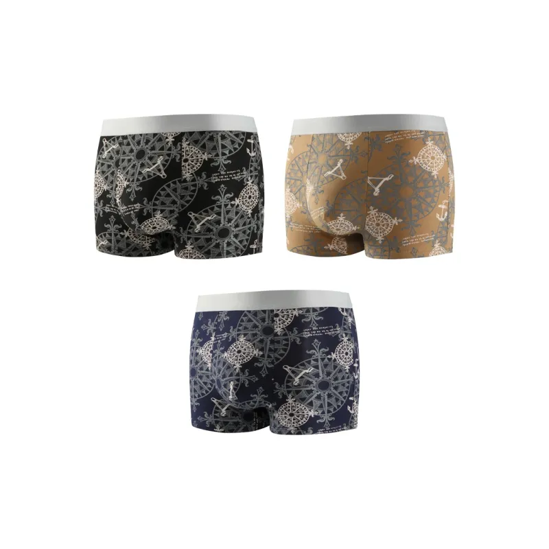 PLANDOO Underpants Men's 3 Pack-5