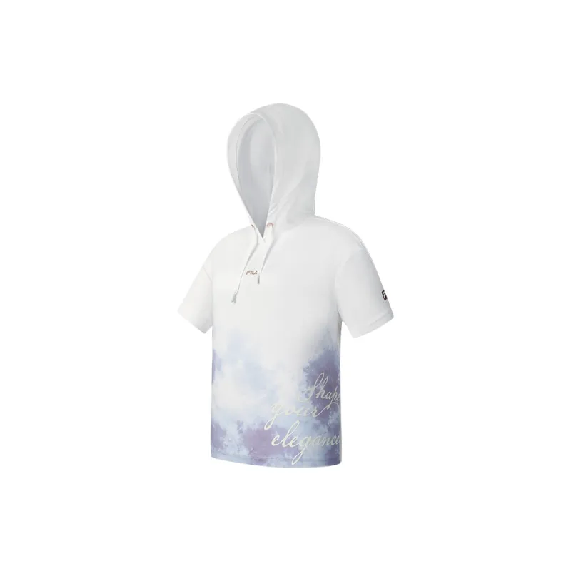 FILA Fitness T Shirt Women's Jade White-1