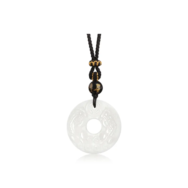 Di Su Xing Chalcedony Jade Necklaces Women's-0