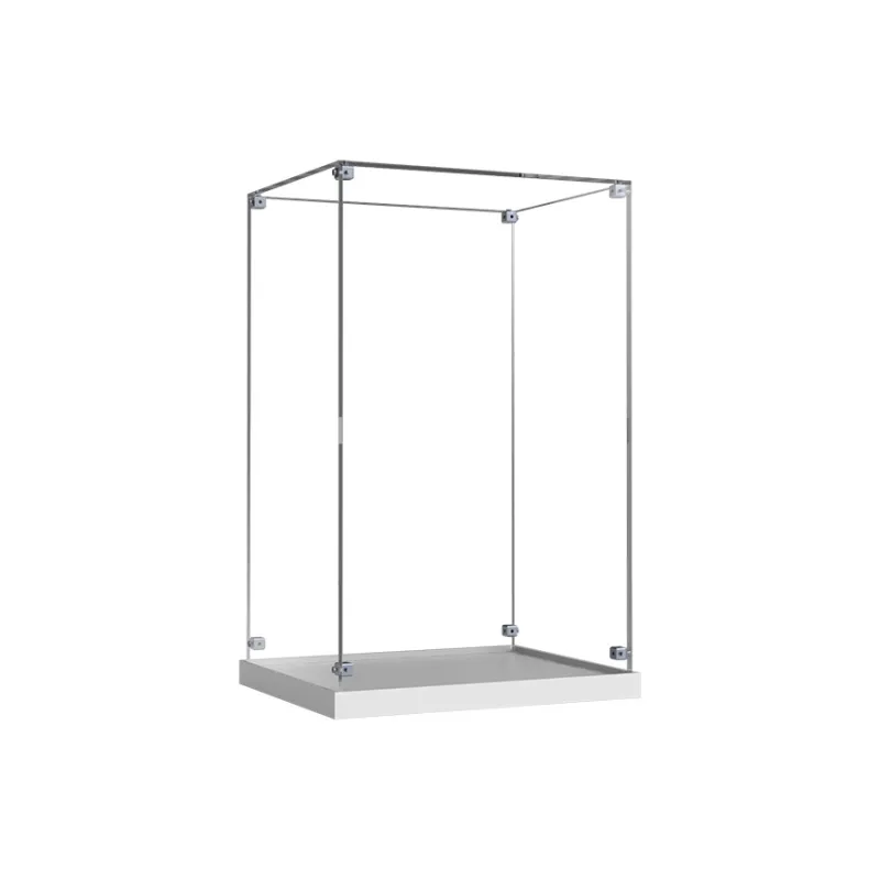 KGBOX Used For POP MART Labubu Vinyl Figure Acrylic Display Case Model Accessories-1