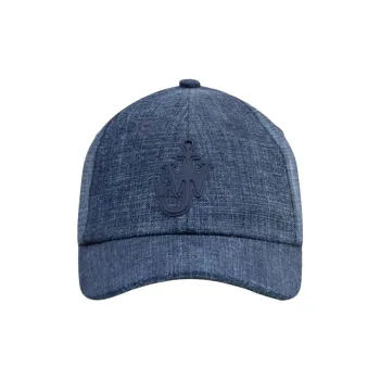 JW Anderson Logo Patch Eyelet Baseball Cap