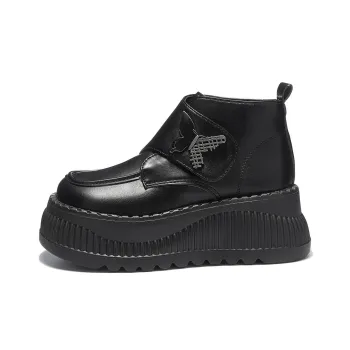 Little Red Man Loafers Women's Black