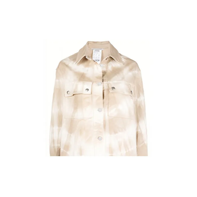 Stella McCartney Denim Jackets Women's Light Umber-4