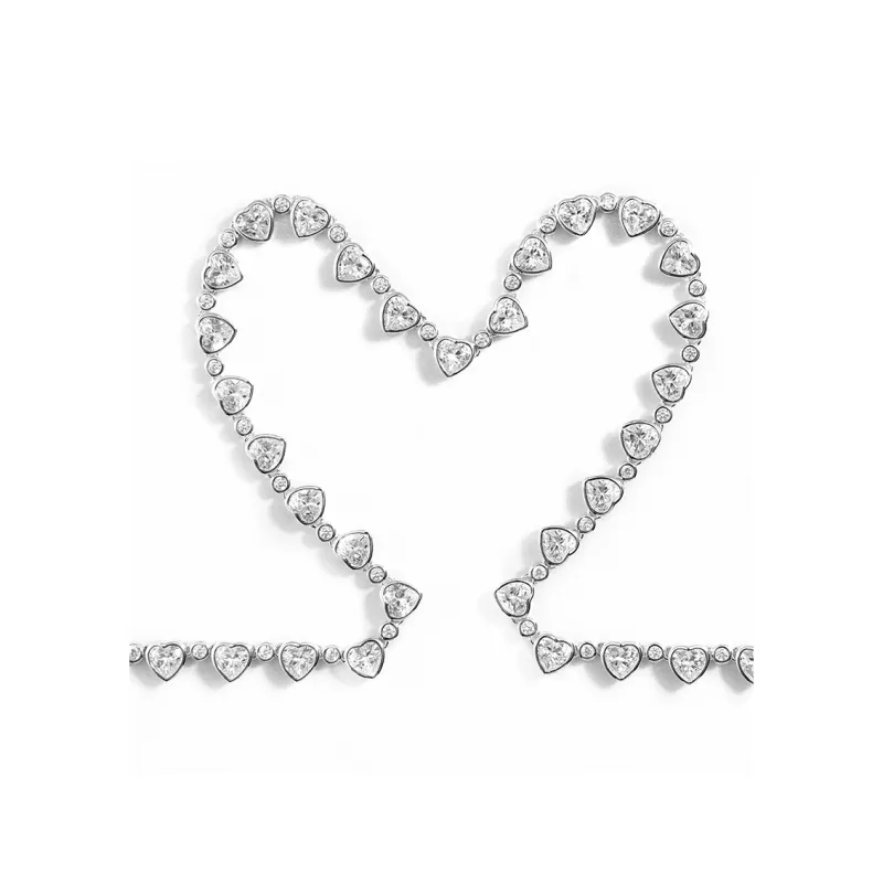 FUNNXI S925 Silver Necklaces Women's-1