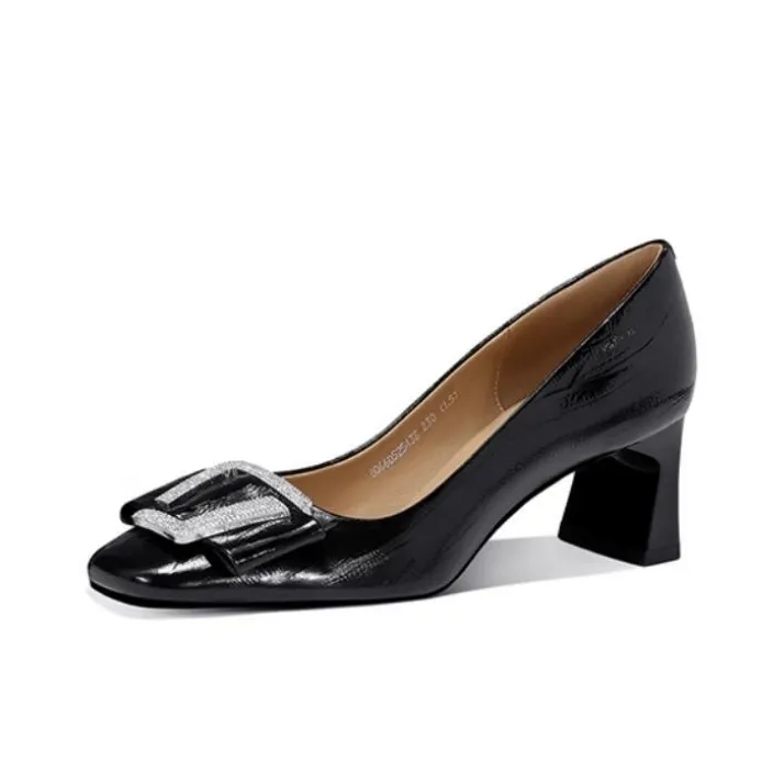 JESSICA SOPHIA Chunky Heel High Heels Women's-2
