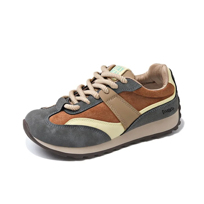 Budding Bear Anti-Slip And Wear-Resistant Lightweight Height Increasing Low-Top Casual Shoes Women's-27