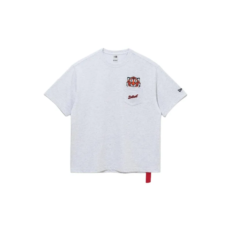 New Era T Shirts Unisex Gray-1