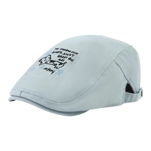 STUFFER Cotton Reversed Beret Unisex-3