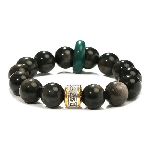LIBALU Obsidian Bracelets Men's