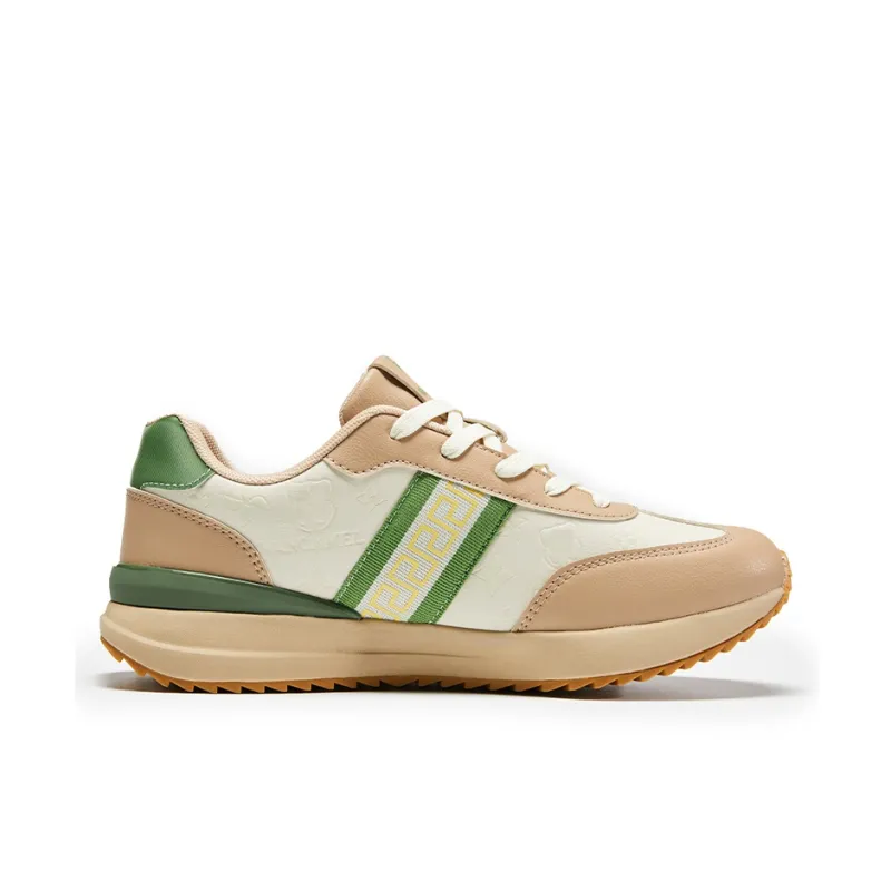 Gaius Durant Wear resistant, Lightweight, Breathable, And Non slip. Low Top Casual Shoes Unisex Beige Coffee-1