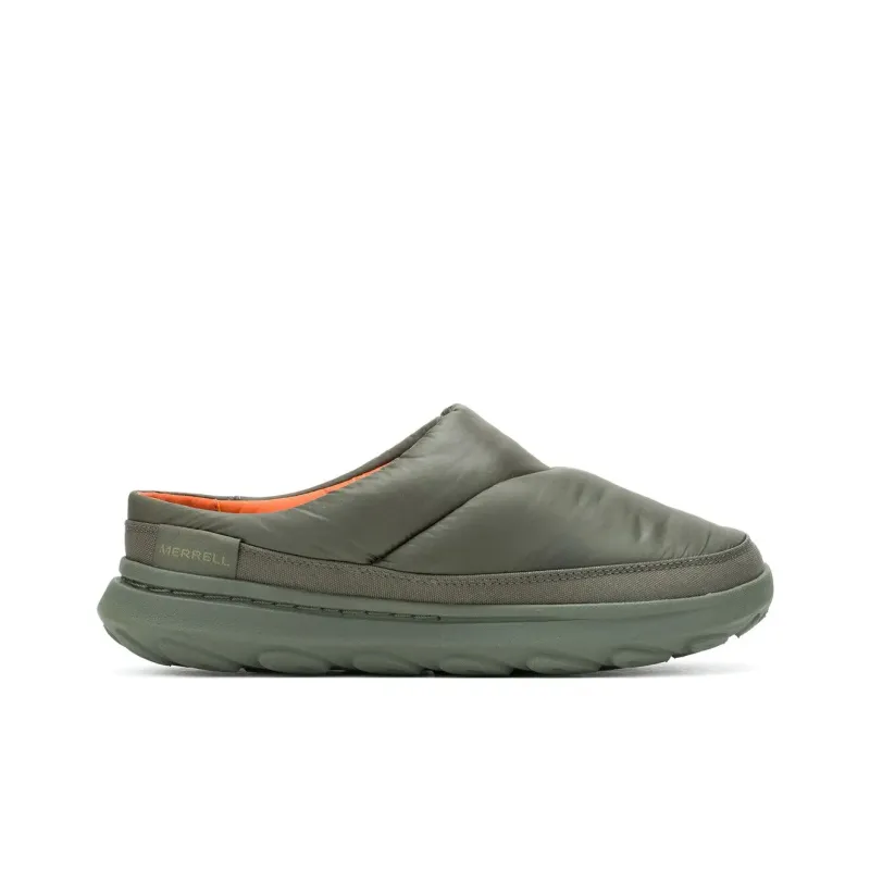 MERRELL Hut Moc 2 Abrasion-Resistant Slip-Resistant Wrap-toe Slippers Men's Green-1