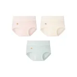 Peach Pink+Cream Yellow+Lake Green