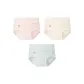 Peach Pink+Cream Yellow+Lake Green