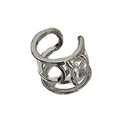 May10th Alloy Clip On Earrings Unisex