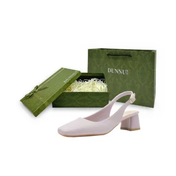 Dunnu Chunky Heel High Heels 5cm Women's Box Included