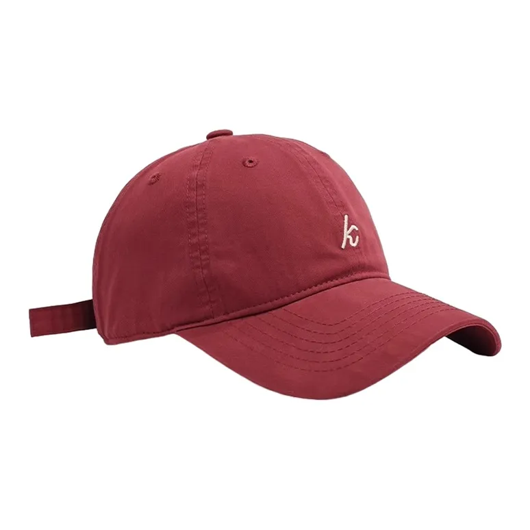 STUFFER 100% Cotton Wide Brim Large Face With Small Face Effect Baseball Cap Unisex-8