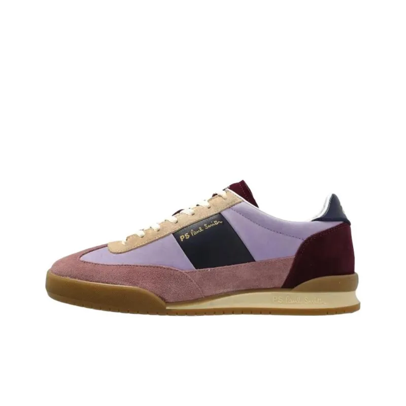 Paul Smith Dover Low-Top Skateboard Shoes Women's Purple-0
