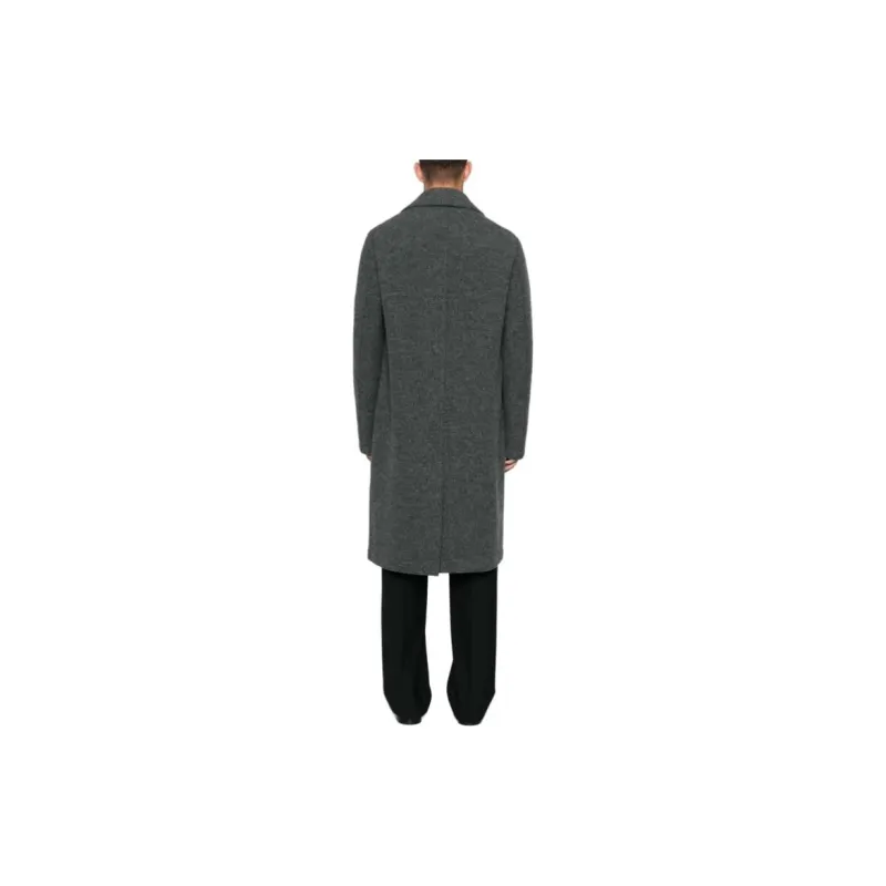 HARRIS WHARF LONDON Virgin Wool Peacoat-3