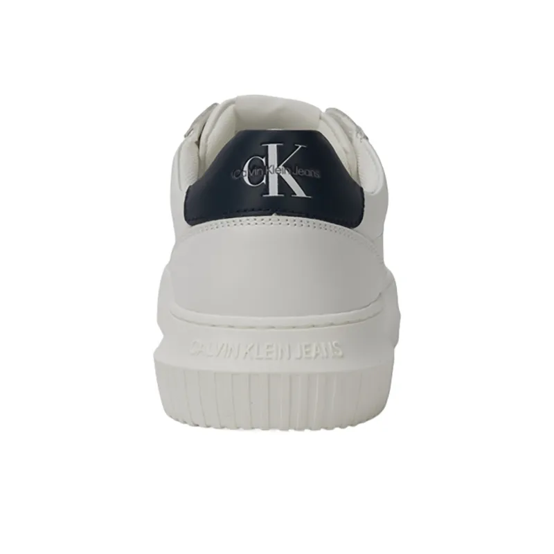 CKJ CALVIN KLEIN JEANS Low Top Skateboard Shoes Men's Blue White-3