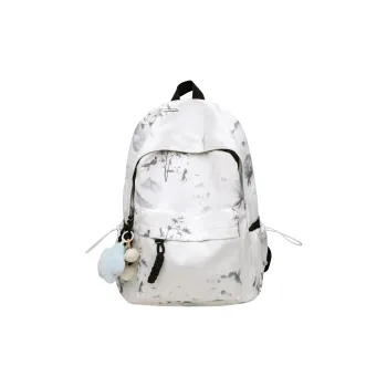 BUBM Nylon Backpack Unisex Black/Pink/Green/Blue