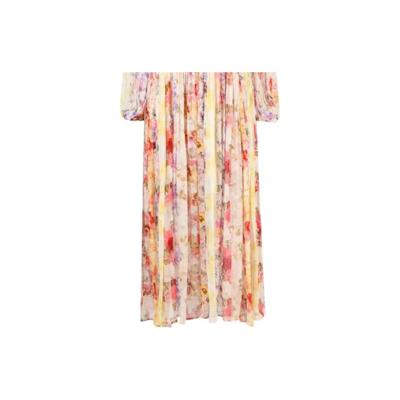 Zimmermann Wonderland Floral print Pleated Dress-5