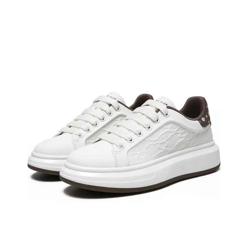 FINEPLAN Anti-Slip And Wear-Resistant Height Increasing Low-Top Skateboard Shoes Men's-6