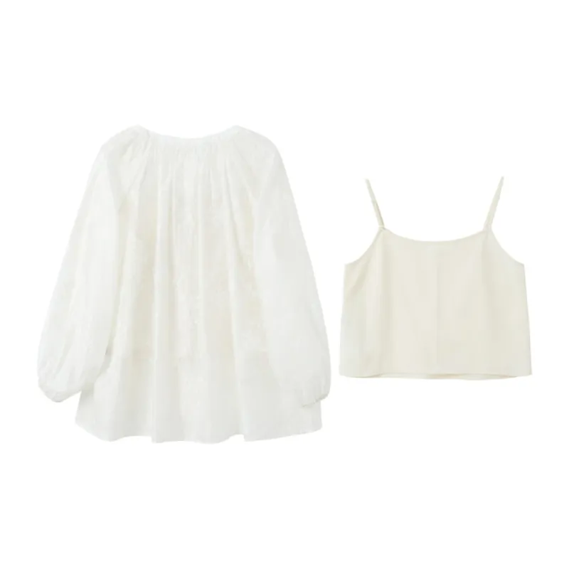 3COLOUR Shirt Matching Set Women's-1