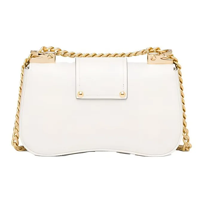 PRADA Sidonie Calfskin Shoulder Bag Crossbody Bag Women's White-2