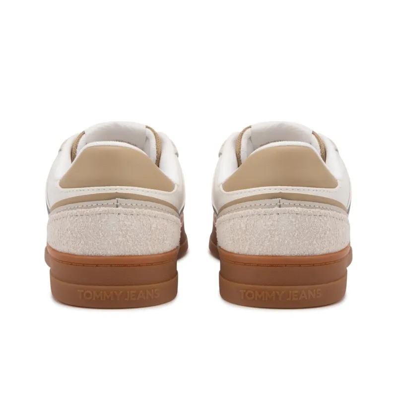 Tommy Hilfiger Low Top Skateboard Shoes Women's Ecru-3