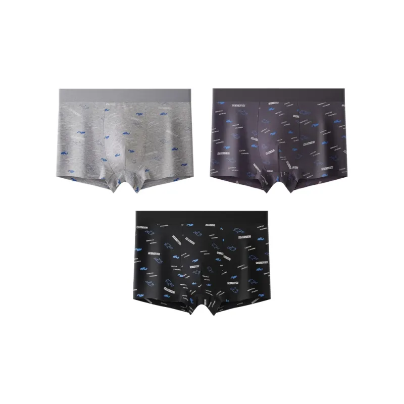 PLANDOO Underpants Men's 3 Pack-12