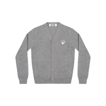 CDG Play Knitwear Unisex Gray
