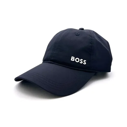 BOSS Polyester Baseball Caps Men's Marine Blue