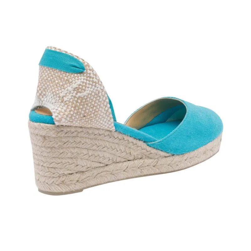 Castañer CARINA Wedge Heel High Heels 7 Cm Women's Blue-3