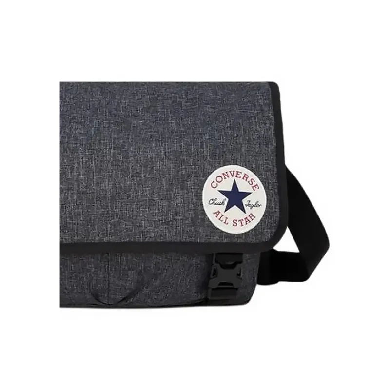 Converse Polyester Messenger Bag, Crossbody Bag Unisex Black-4