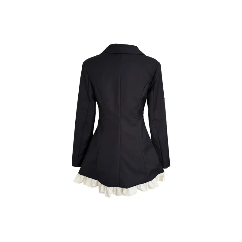 CPAURA Long-Sleeved Dresses Women's Black-1