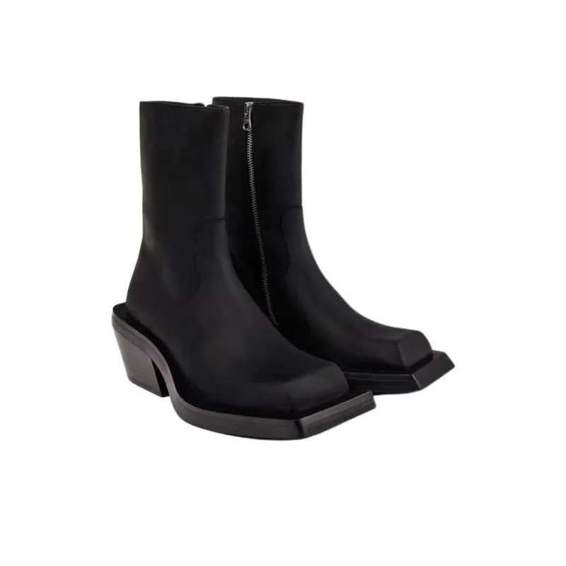 CAMPERLAB Quetal Ankle Boots Men's Black-1