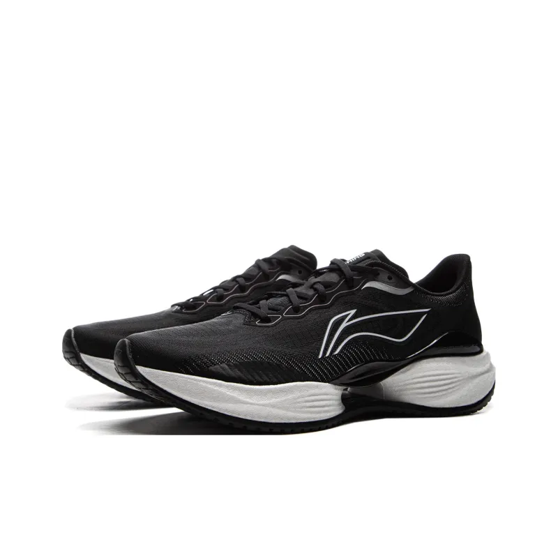 LiNing Super-Light 22 Cushioning Wear-Resistant Rebound Low-Top Casual Running Shoes Unisex Black-2