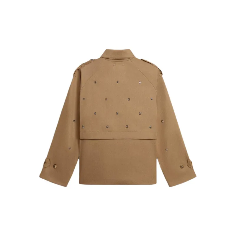 Golden Goose Embellished Trench Jacket-1