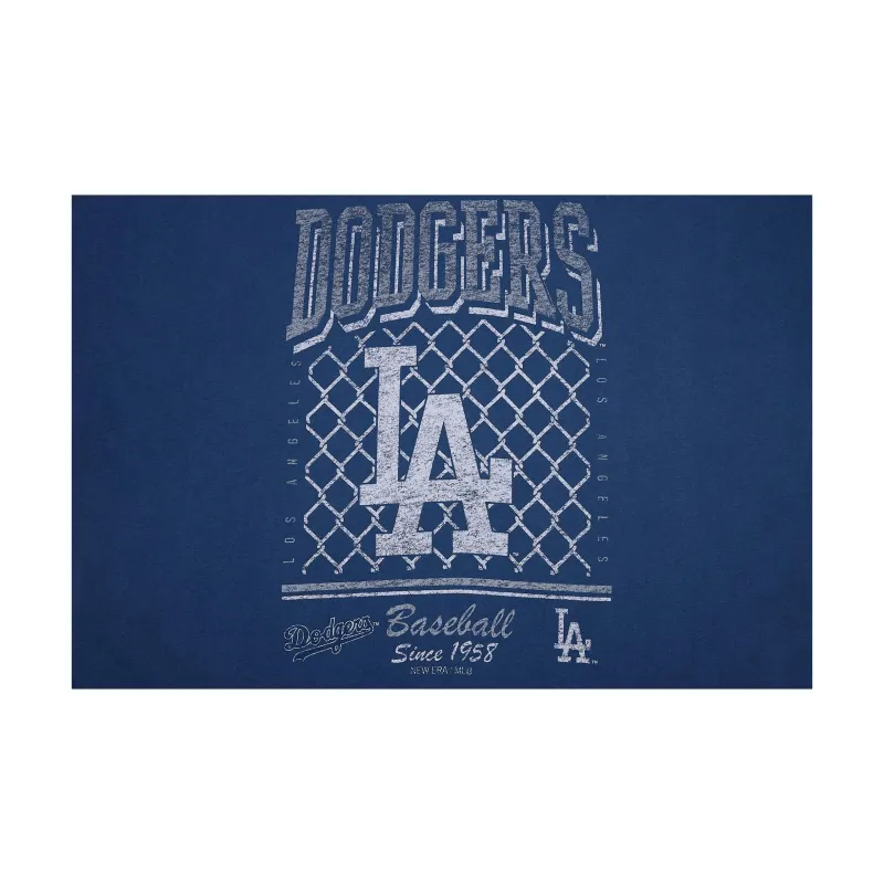 New Era Print Collection Short-Sleeved T-Shirts Couple NY Print Unisex Blue-2