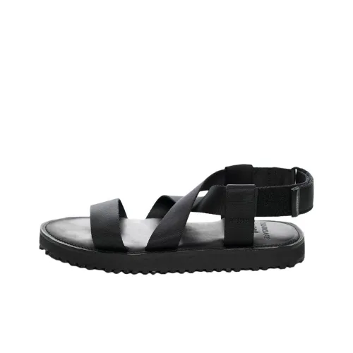 SPALWART STRIDE One Strap Sandals Unisex Black